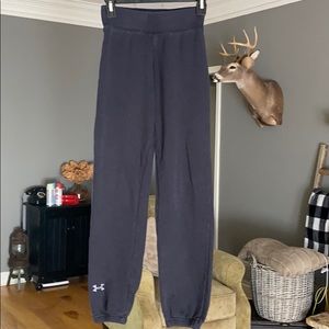 Black under armour joggers